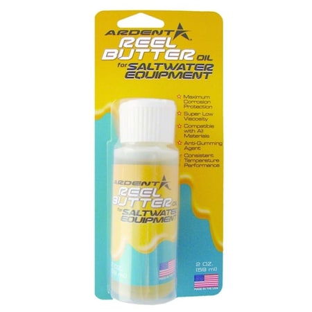 Ardent 2 oz Reel Butter Oil for Saltwater 4152-A